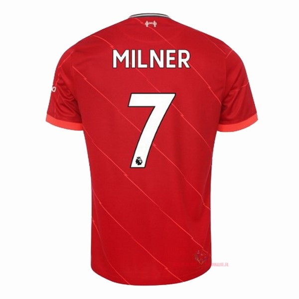 Maillot Om Pas Cher Nike NO.7 Milner Domicile Maillot Liverpool 2021 2022 Rouge