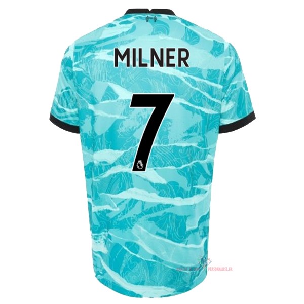 Maillot Om Pas Cher Nike NO.7 Milner Exterieur Maillot Liverpool 2020 2021 Bleu