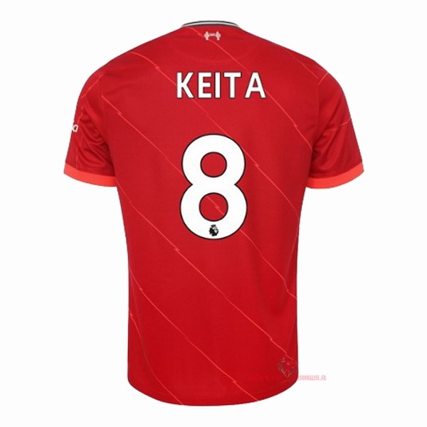 Maillot Om Pas Cher Nike NO.8 Keita Domicile Maillot Liverpool 2021 2022 Rouge