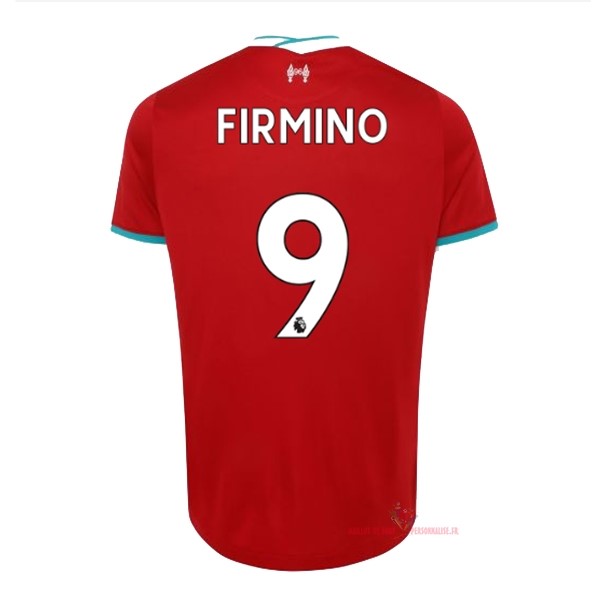 Maillot Om Pas Cher Nike NO.9 Firmino Domicile Maillot Liverpool 2020 2021 Rouge