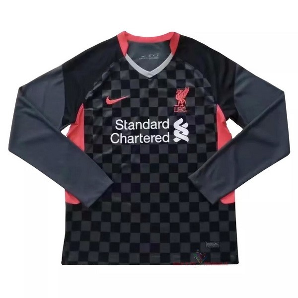 Maillot Om Pas Cher Nike Third Manches Longues Liverpool 2020 2021 Noir