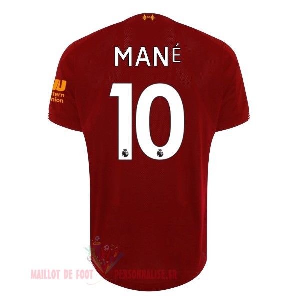 Maillot Om Pas Cher New Balance NO.10 Mane Domicile Maillot Liverpool 2019 2020 Rouge