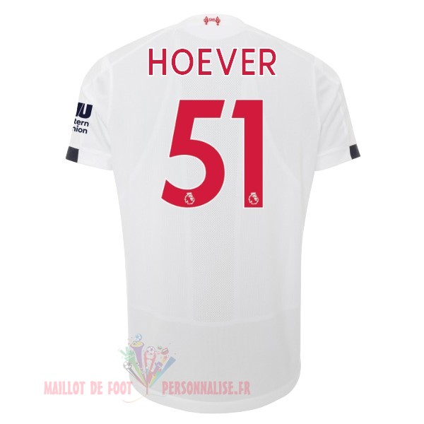 Maillot Om Pas Cher New Balance NO.51 Hoever Exterieur Maillot Liverpool 2019 2020 Blanc