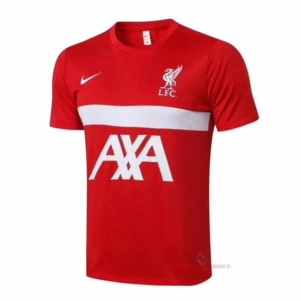 Maillot Om Pas Cher Nike Entrainement Liverpool 2021 2022 Rouge Blanc