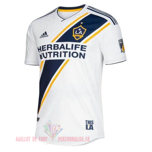 Maillot Om Pas Cher adidas Domicile Maillot Los Angeles Galaxy 2019 2020 Blanc