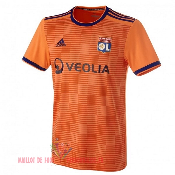 Maillot Om Pas Cher adidas Third Maillots Lyonnais 2018-2019 Orange