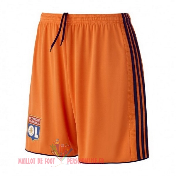 Maillot Om Pas Cher adidas Third Shorts Lyonnais 2018-2019 Orange