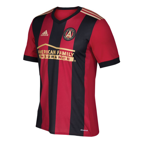 Maillot Om Pas Cher adidas Domicile Maillots Atlanta United 2017 2018 Rouge