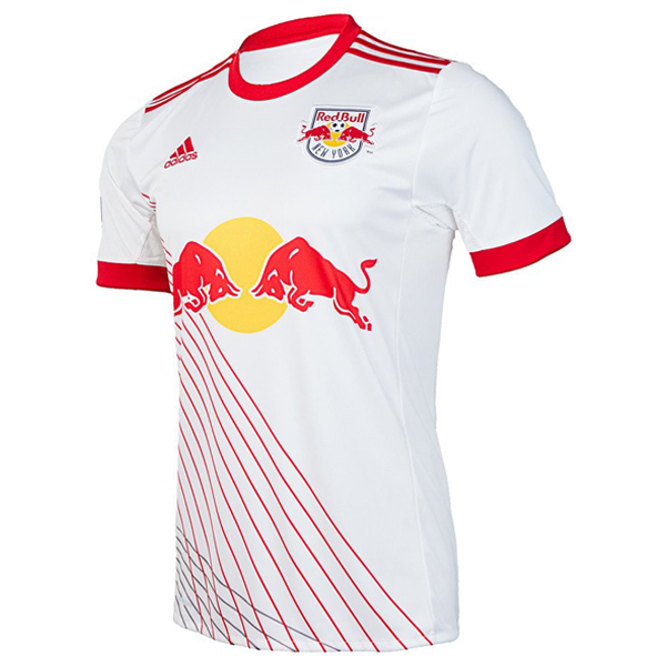 Maillot Om Pas Cher adidas Domicile Maillots Red Bulls de New York 2017 2018 Blanc