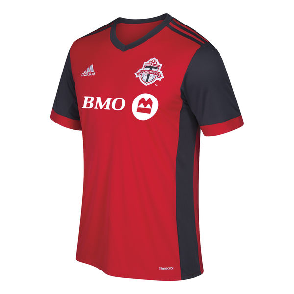 Maillot Om Pas Cher adidas Domicile Maillots Toronto 2017 2018 Rouge