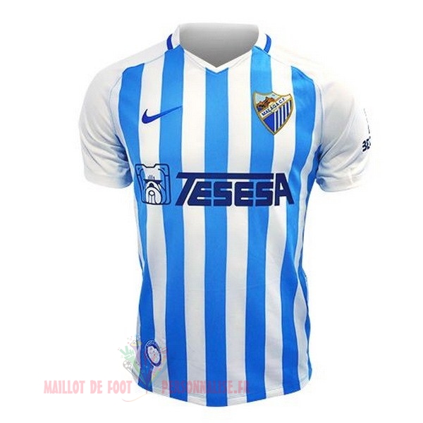 Maillot Om Pas Cher Nike Domicile Maillot Málaga CF 2019 2020 Bleu Blanc