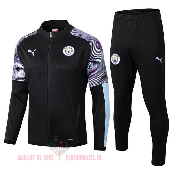 Maillot Om Pas Cher Puma Survêtements Manchester City 2019 2020 Noir Bleu Purpura