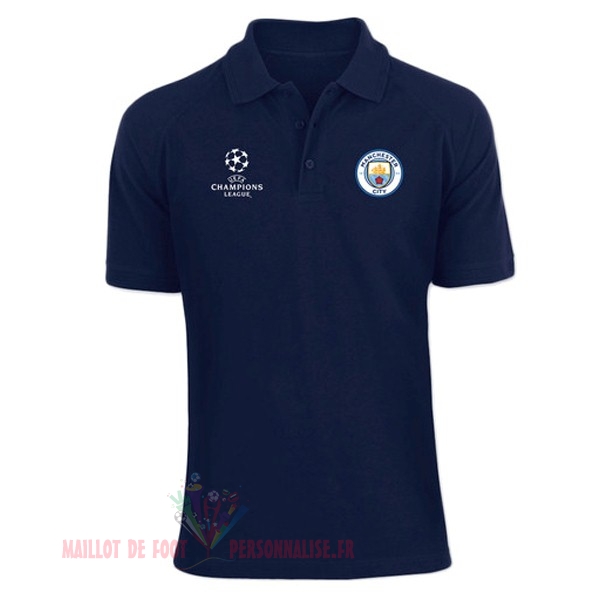 Maillot Om Pas Cher Puma Polo Manchester City 2019 2020 Bleu Marine