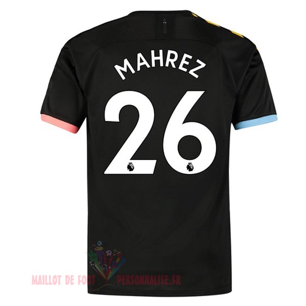 Maillot Om Pas Cher PUMA NO.26 Mahrez Exterieur Maillot Manchester City 2019 2020 Noir