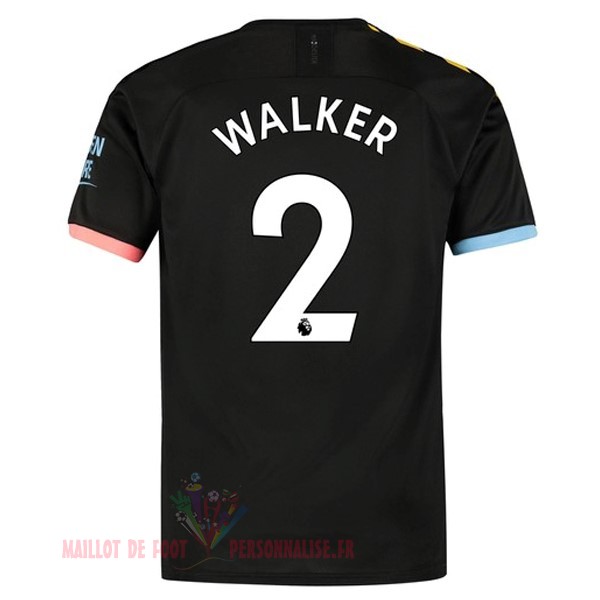 Maillot Om Pas Cher PUMA NO.2 Walker Exterieur Maillot Manchester City 2019 2020 Noir