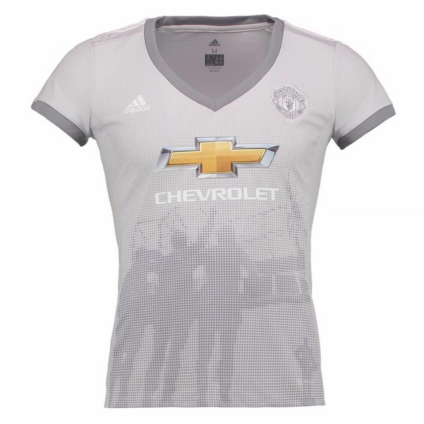 Maillot Om Pas Cher adidas Third Maillots Femme Manchester United 2017 2018 Gris