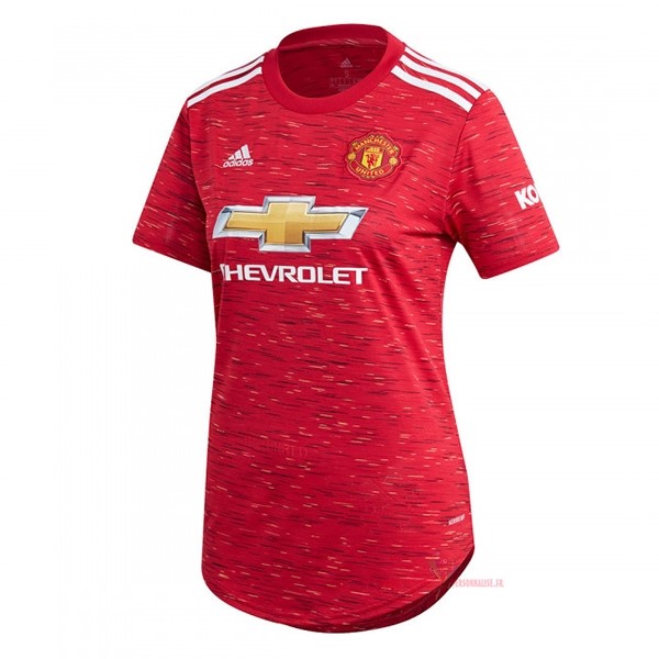 Maillot Om Pas Cher adidas Domicile Maillot Femme Manchester United 2020 2021 Rouge