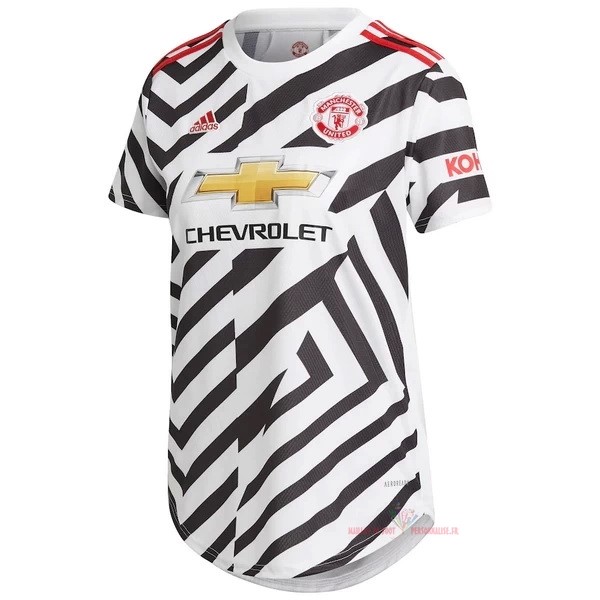 Maillot Om Pas Cher adidas Third Maillot Femme Manchester United 2020 2021 Blanc