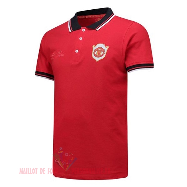 Maillot Om Pas Cher adidas Polo Manchester United 20th Rouge