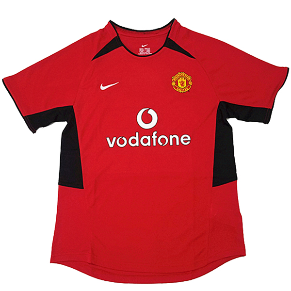 Maillot Om Pas Cher Nike Domicile Maillots Manchester United Rétro 2002 2003 Rouge