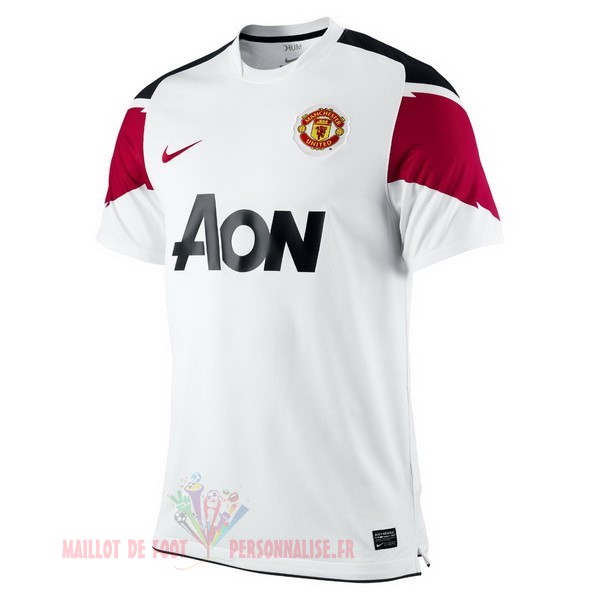 Maillot Om Pas Cher Nike Exterieur Maillot Manchester United Vintage 2010 2011 Blanc