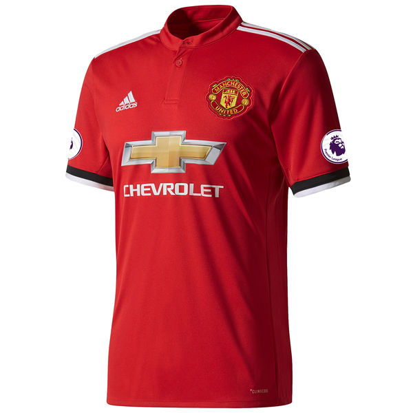 Maillot Om Pas Cher adidas Domicile Maillots Manchester United 2017 2018 Rouge