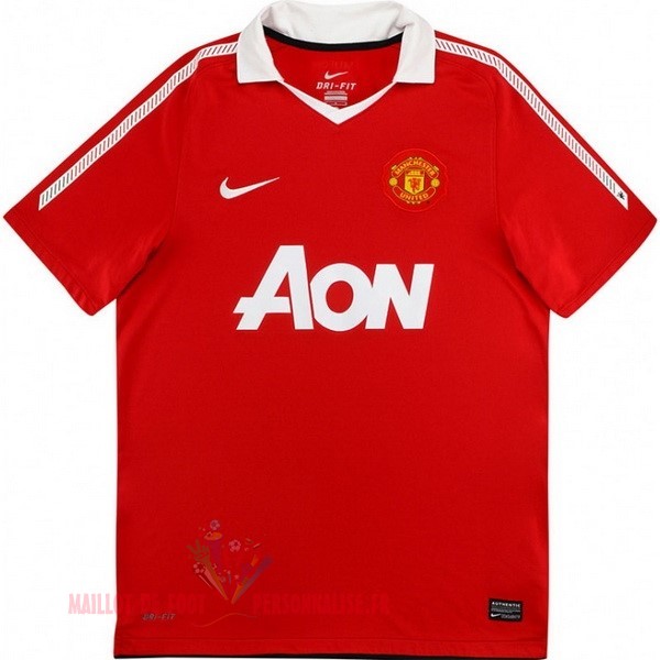 Maillot Om Pas Cher Nike Domicile Maillot Manchester United Retro 2010 2011 Rouge