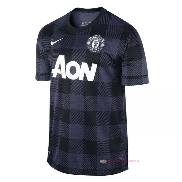 Maillot Om Pas Cher Nike Exterieur Camiseta Manchester United Rétro 2013 2014 Noir