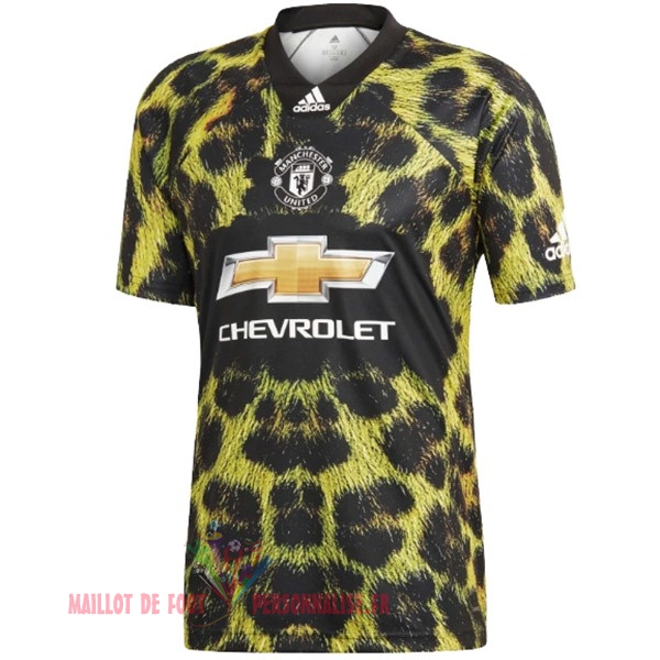 Maillot Om Pas Cher adidas EA Sport Maillots Manchester United 18-19 Vert