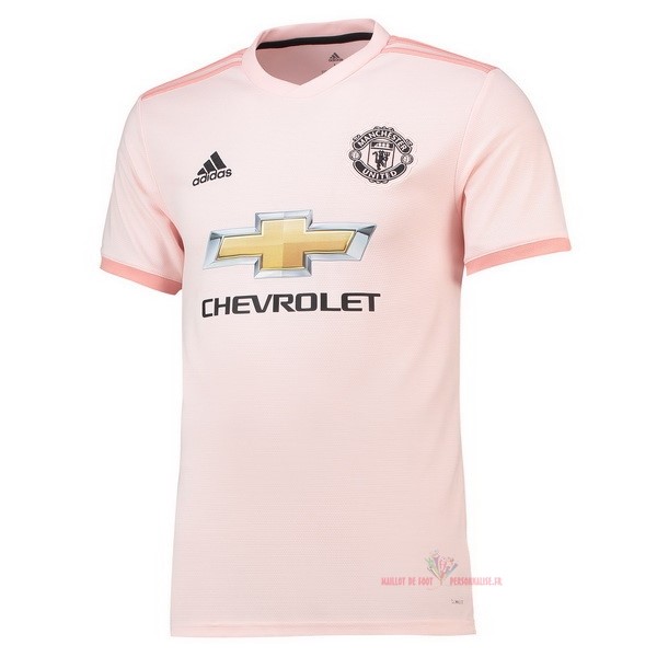 Maillot Om Pas Cher adidas Exterieur Maillot Manchester United Rétro 2018 2019 Rose