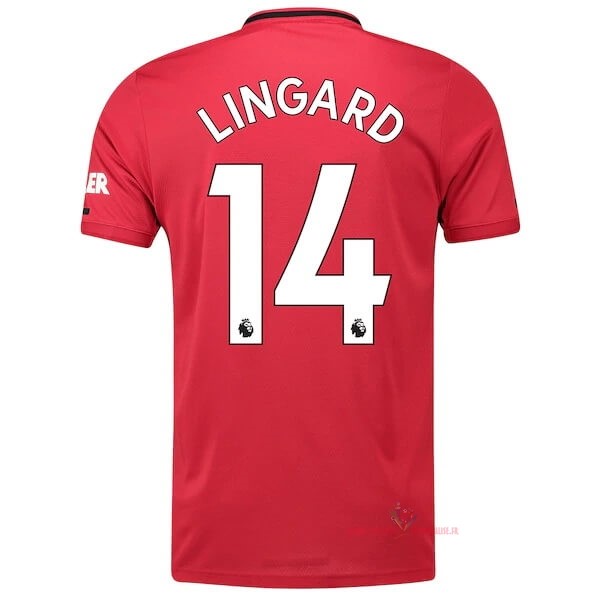 Maillot Om Pas Cher adidas NO.14 Lingard Domicile Maillot Manchester United 2019 2020 Rouge