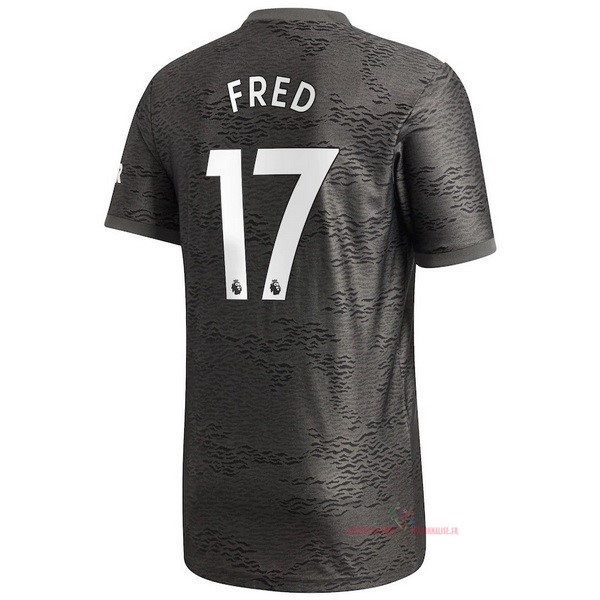 Maillot Om Pas Cher adidas NO.17 Fred Exterieur Maillot Manchester United 2020 2021 Noir