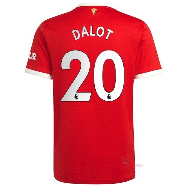 Maillot Om Pas Cher adidas NO.20 Dalot Domicile Maillot Manchester United 2021 2022 Rouge