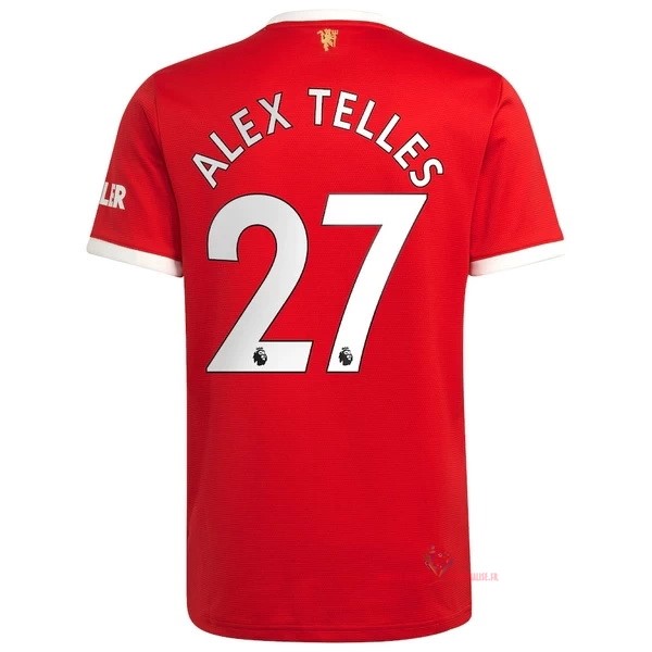 Maillot Om Pas Cher adidas NO.27 Alex Telles Domicile Maillot Manchester United 2021 2022 Rouge