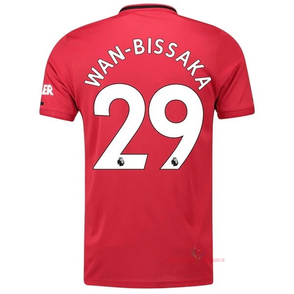 Maillot Om Pas Cher adidas NO.29 Wan Bissaka Domicile Maillot Manchester United 2019 2020 Rouge
