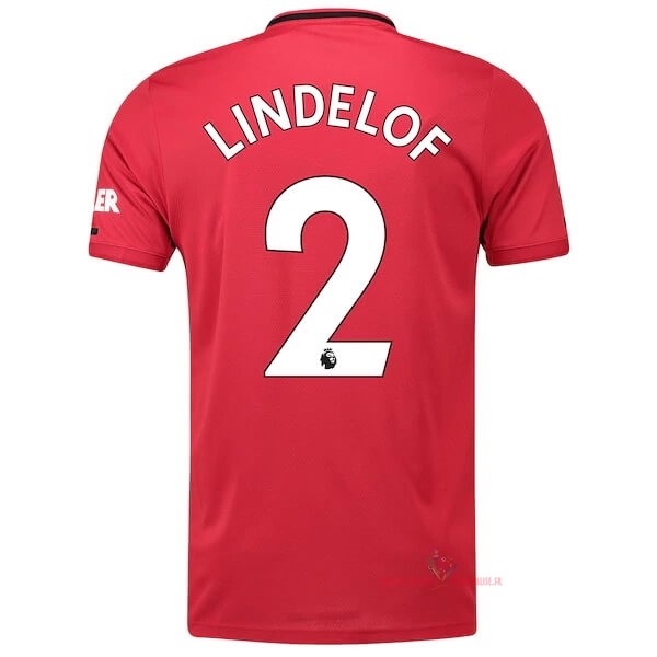 Maillot Om Pas Cher adidas NO.2 Lindelof Domicile Maillot Manchester United 2019 2020 Rouge