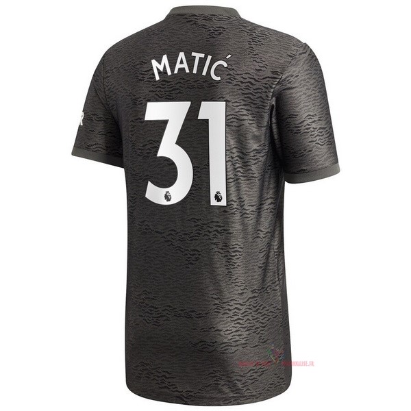 Maillot Om Pas Cher adidas NO.31 Matic Exterieur Maillot Manchester United 2020 2021 Noir