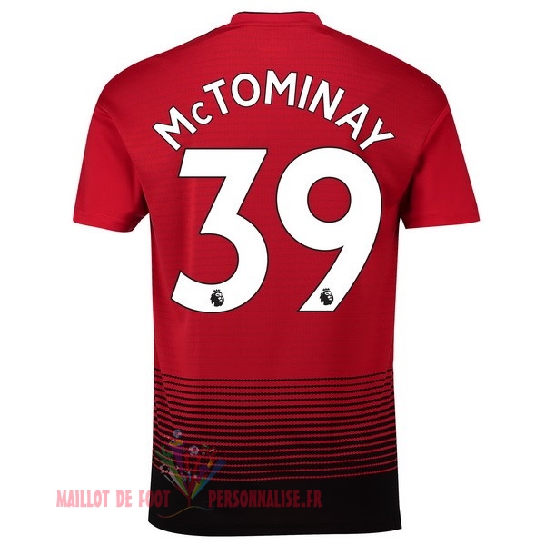 Maillot Om Pas Cher adidas NO.39 McTominay Domicile Maillots Manchester United 18-19 Rouge