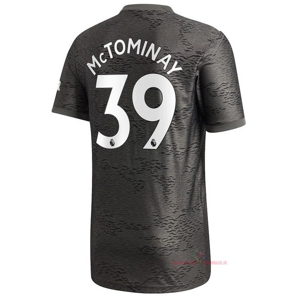 Maillot Om Pas Cher adidas NO.39 McTominay Exterieur Maillot Manchester United 2020 2021 Noir