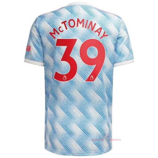 Maillot Om Pas Cher adidas NO.39 McTominay Exterieur Maillot Manchester United 2021 2022 Bleu