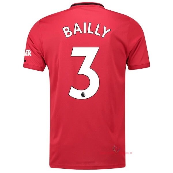 Maillot Om Pas Cher adidas NO.3 Bailly Domicile Maillot Manchester United 2019 2020 Rouge