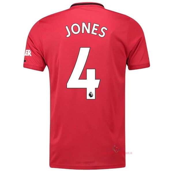 Maillot Om Pas Cher adidas NO.4 Jones Domicile Maillot Manchester United 2019 2020 Rouge