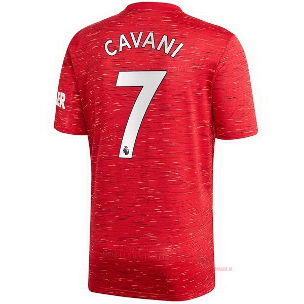 Maillot Om Pas Cher adidas NO.7 Cavani Domicile Maillot Manchester United 2020 2021 Rouge