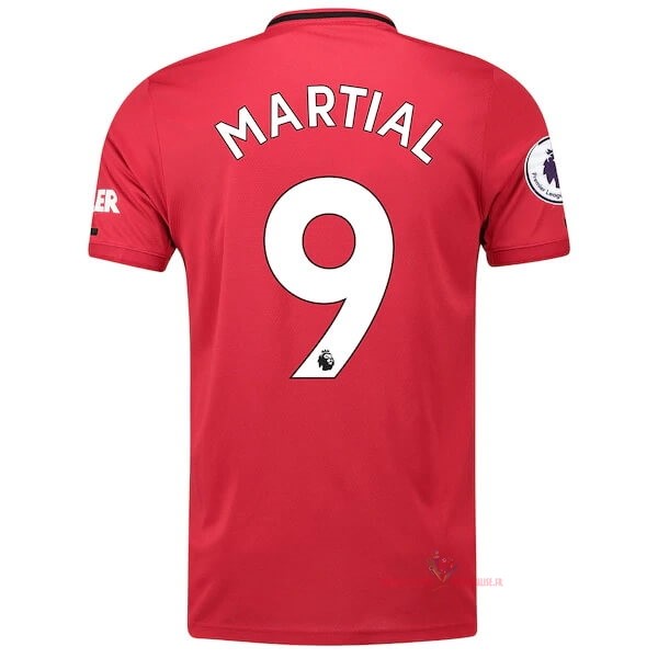 Maillot Om Pas Cher adidas NO.9 Martial Domicile Maillot Manchester United 2019 2020 Rouge