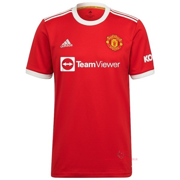 Maillot Om Pas Cher adidas Thailande Domicile Maillot Manchester United 2021 2022 Rouge