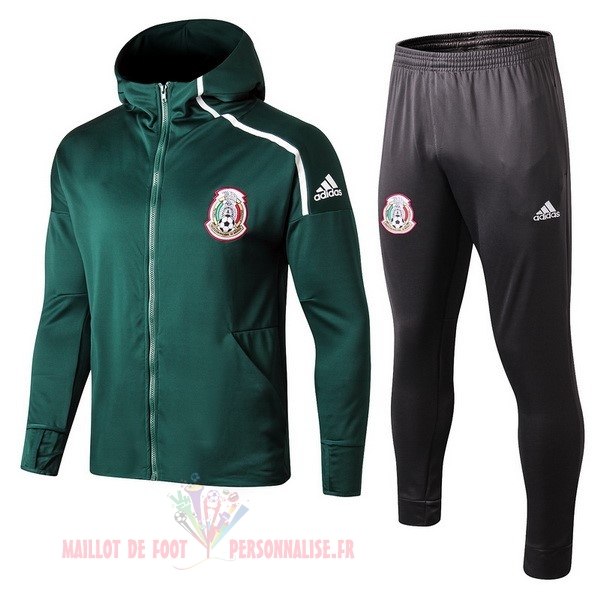 Maillot Om Pas Cher adidas Survêtements Mexique 2018 Vert Blanc