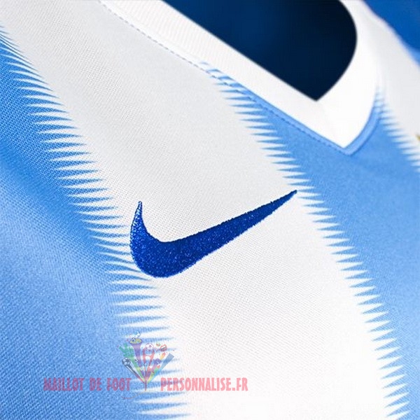 Maillot Om Pas Cher Nike Domicile Maillots Femme Málaga CF 2018-2019 Bleu Blanc