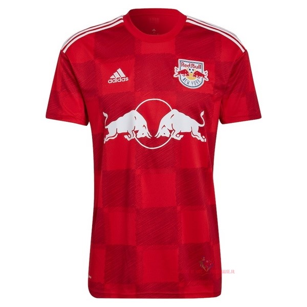 Maillot Om Pas Cher adidas Thailande Exterieur Maillot Red Bulls 2022 2023 Rouge
