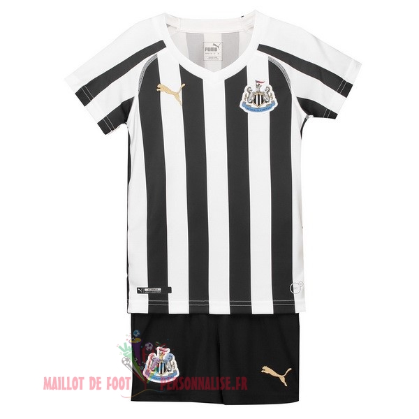 Maillot Om Pas Cher PUMA Domicile Ensemble Enfant Newcastle United 2018-2019 Blanc Noir