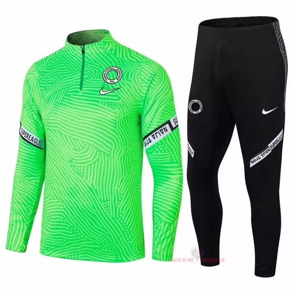Maillot Om Pas Cher Nike Survêtements Nigeria 2020 Vert Noir